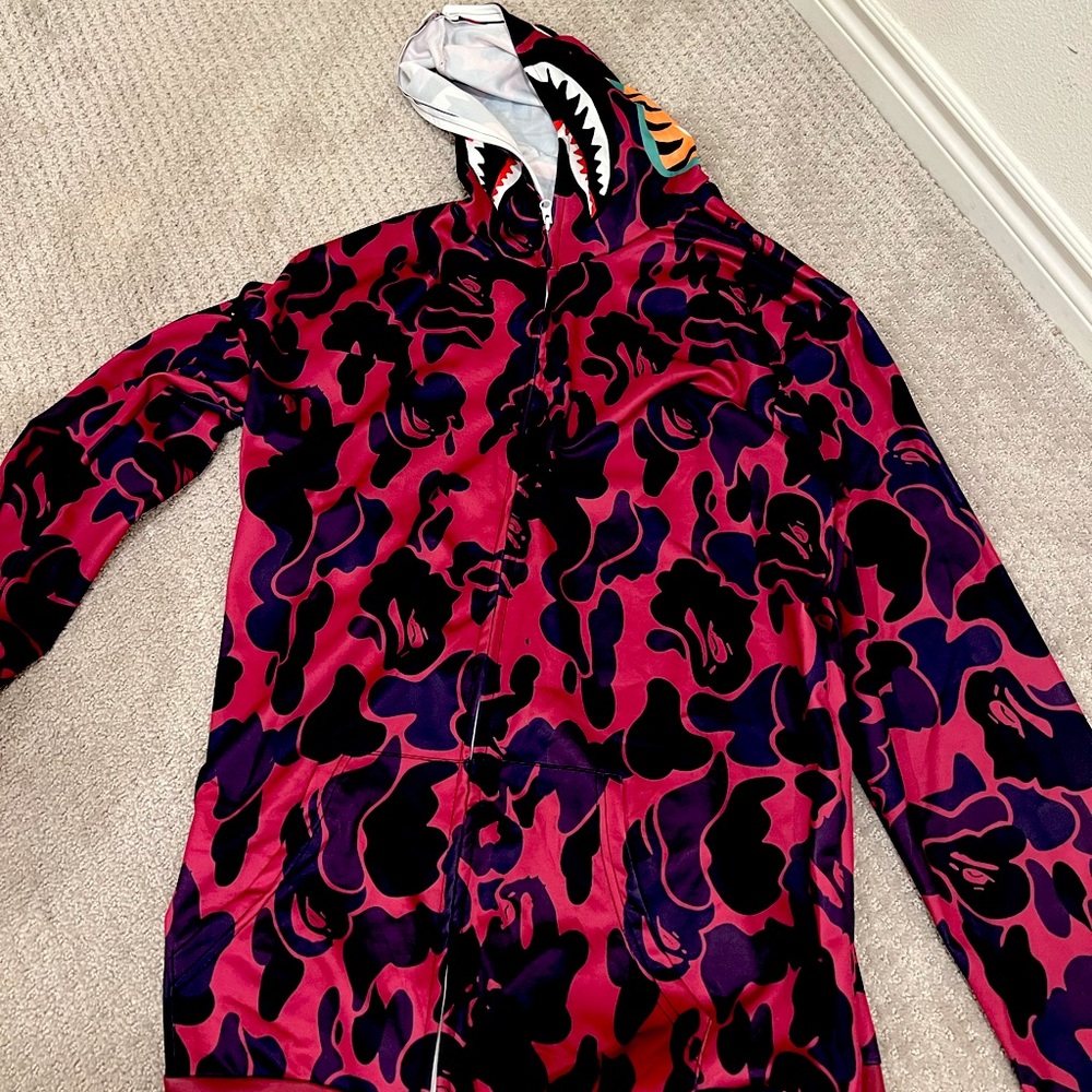 Bape Hoodie Purple